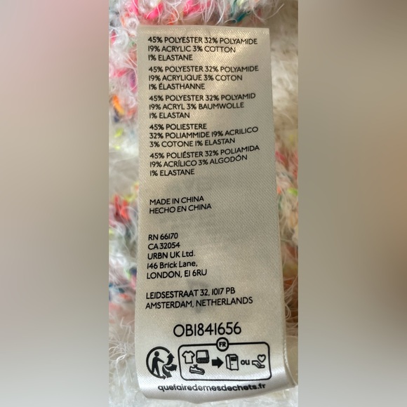 Free People Stardust Pullover Super Soft & Cozy Sweater in Dove Combo Size Small - Picture 9 of 9